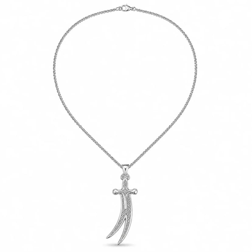 Zulfiqar Pendant Necklace